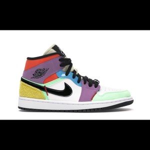 Jordan 1 Mid SE Multi-Color (W)